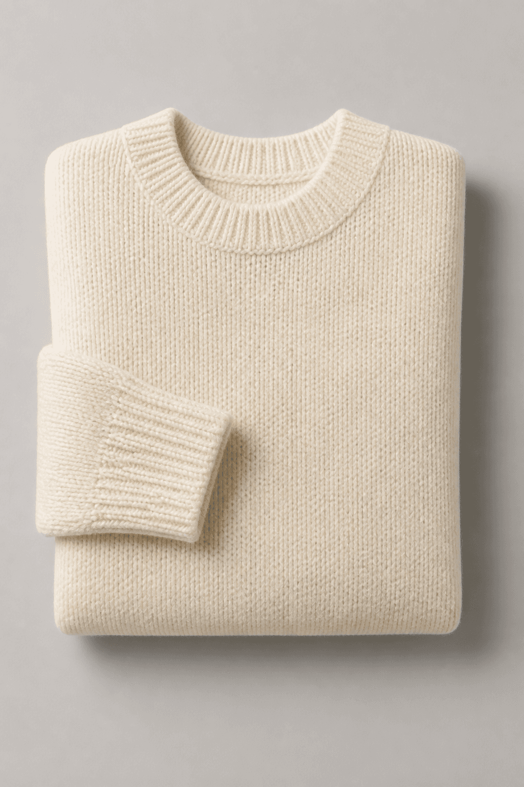 Cream Merino Knit